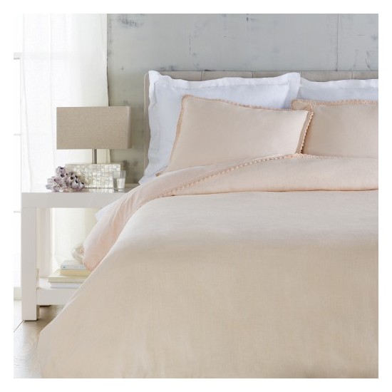 Surya Evelyn Pale Pink Euro Sham 26"H X 26"W