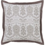 Surya Griffin Off-White Euro Sham 26"H X 26"W