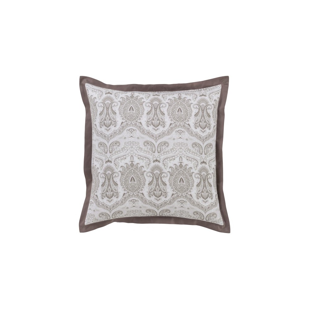 Surya Griffin Off-White Euro Sham 26"H X 26"W Surya Griffin Off-White Euro Sham 26"H X 26"W