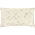 Surya Kojo Cream King Sham 20"H X 36"W