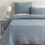 Surya Kojo Denim Full/Queen Quilt 88"W X 92"L