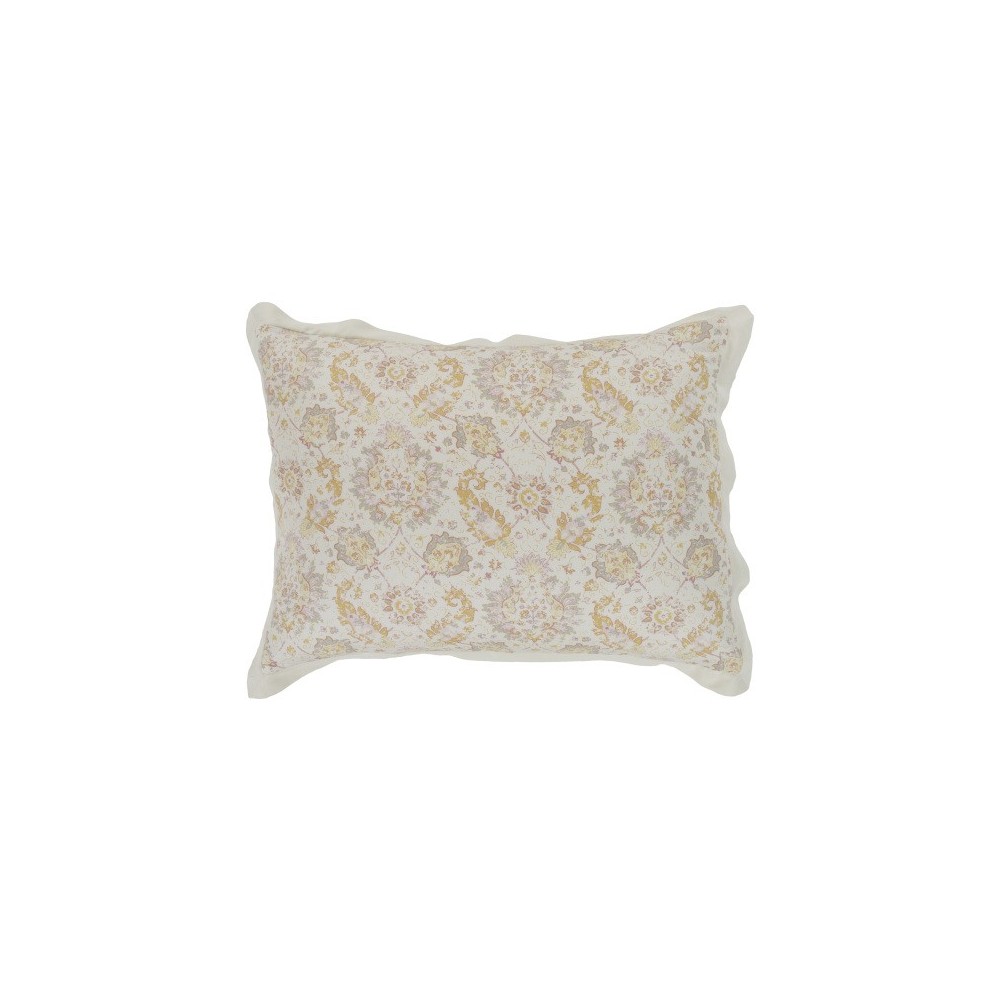 Surya Mona Rose Standard Sham 20"H X 26"W Surya Mona Rose Standard Sham 20"H X 26"W