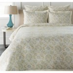 Surya Mona Dusty Sage Twin Bedding Set 68"W X 86"L,20"H X 26"W