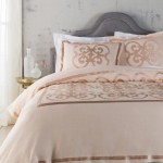 Surya Versaille Pale Pink King Bed Skirt 78"W X 80"L X 15"Dl