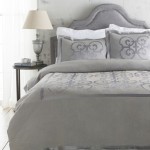 Surya Versaille Gray Twin Duvet 68"W X 86"L