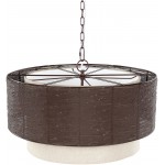 Surya Holloman Ceiling Lighting 11"H X 22"W X 22"D