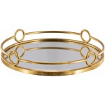 Surya Ayla Decorative Tray 3"H X 16"W X 16"D