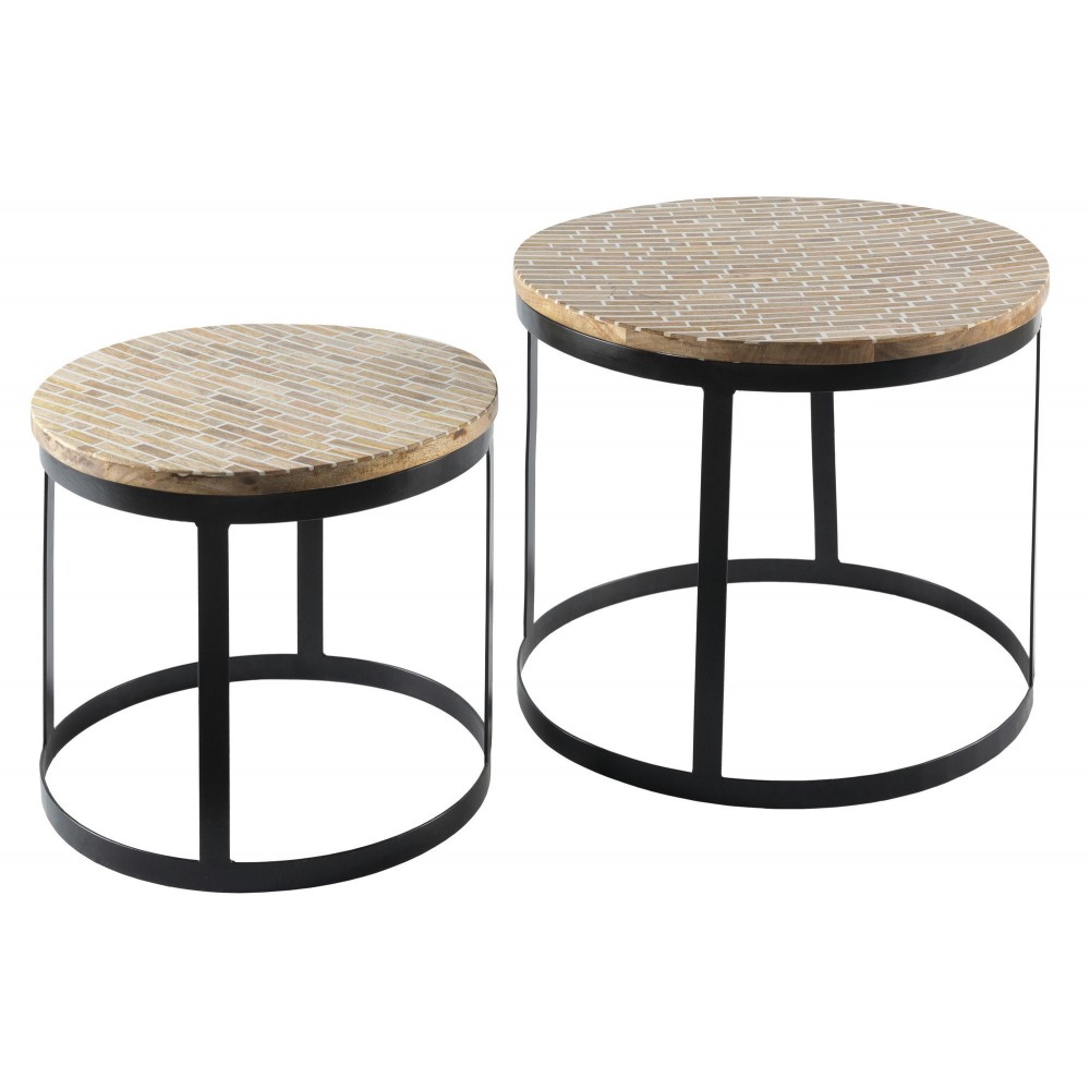 Surya Abrazo Abr-002 Nesting Table Set