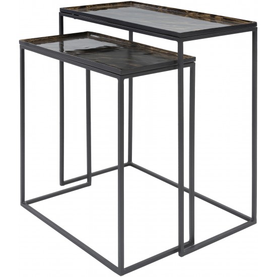 Surya Aurnia Nesting Table Set