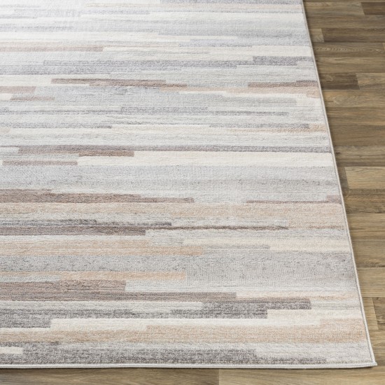 Surya Roma Rom-2302 Gray Rug 2'7" X 7'3"
