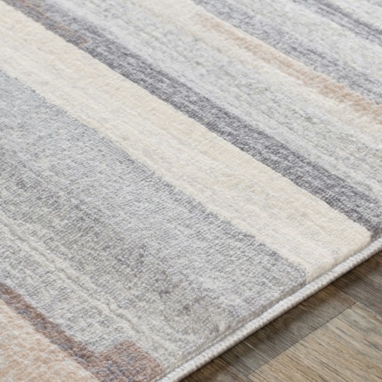 Surya Roma Rom-2302 Gray Rug 2'7" X 7'3"