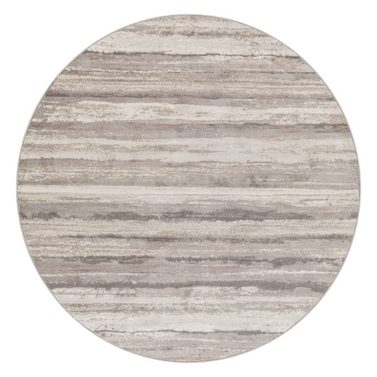 Surya Roma Rom-2306 Charcoal Rug 6'7" Round