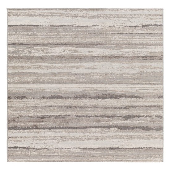 Surya Roma Rom-2306 Charcoal Rug 6'7" Square