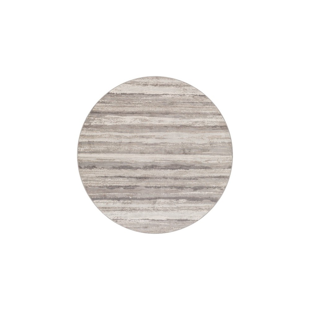 Surya Roma Rom-2306 Charcoal Rug 7'10" Round