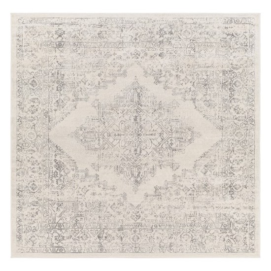 Surya Roma Rom-2322 Off-White Rug 6'7" Square