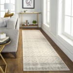 Surya Roma White Rug 2'7" X 10'