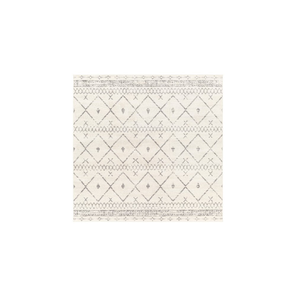 Surya Roma White Rug 7'10" Square