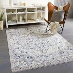 Surya Roma Rom-2359 Navy Rug 7'10" X 10'