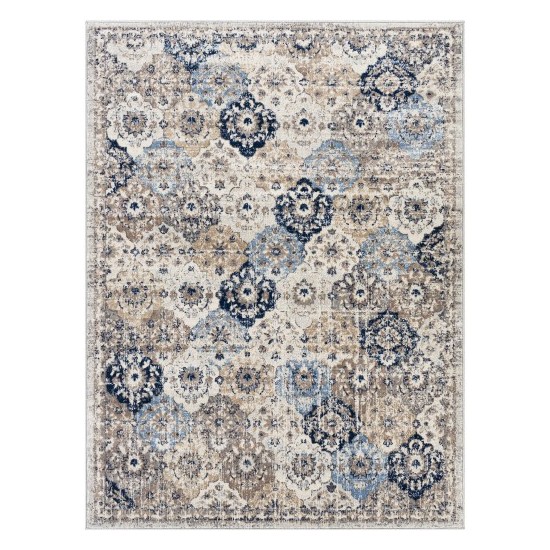 Surya Roma Rom-2365 Navy Rug 5'3" X 7'1"