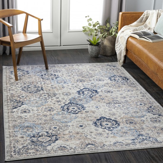 Surya Roma Rom-2365 Navy Rug 5'3" X 7'1"