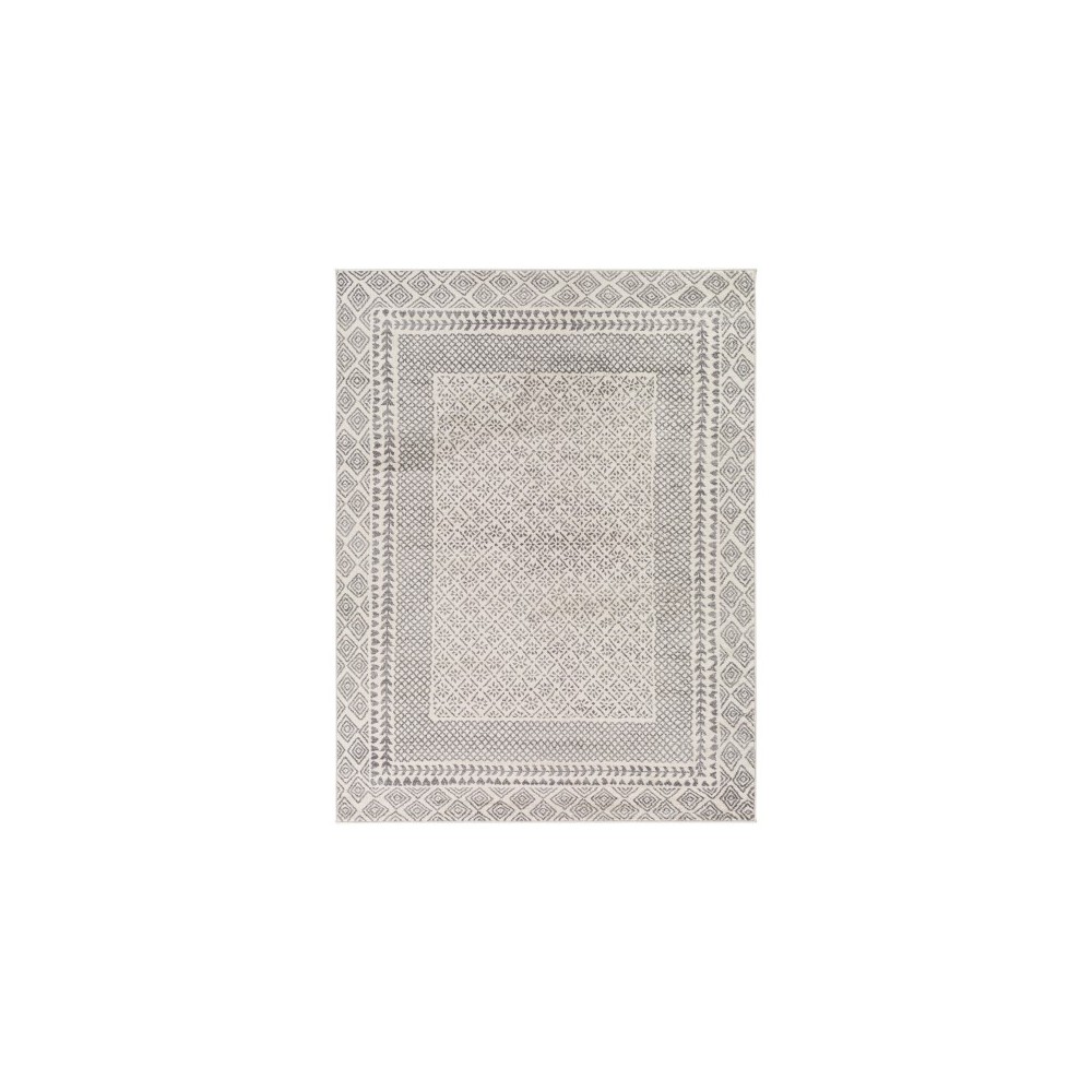 Surya Roma Rom-2383 Medium Gray Rug 5'3" X 7'1" Surya Roma Rom-2383 Medium Gray Rug 5'3" X 7'1"