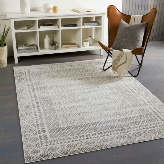 Surya Roma Rom-2383 Medium Gray Rug 5'3" X 7'1"