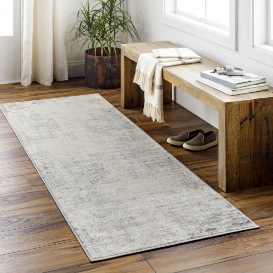 Surya Roma Rom-2393 Charcoal Rug 2'7" X 7'3"