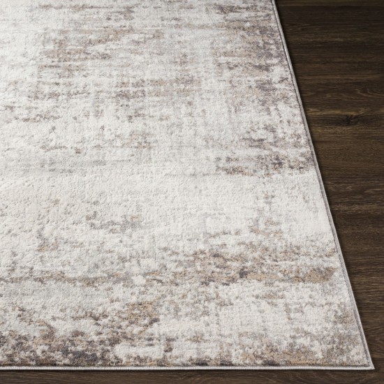 Surya Roma Rom-2395 Charcoal Rug 7'10" Round