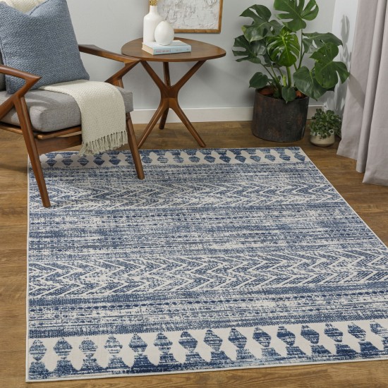 Surya Roma Rom-2397 Navy Rug 5'3" X 7'1"