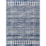 Surya Roma Rom-2397 Navy Rug 6'7" X 9'