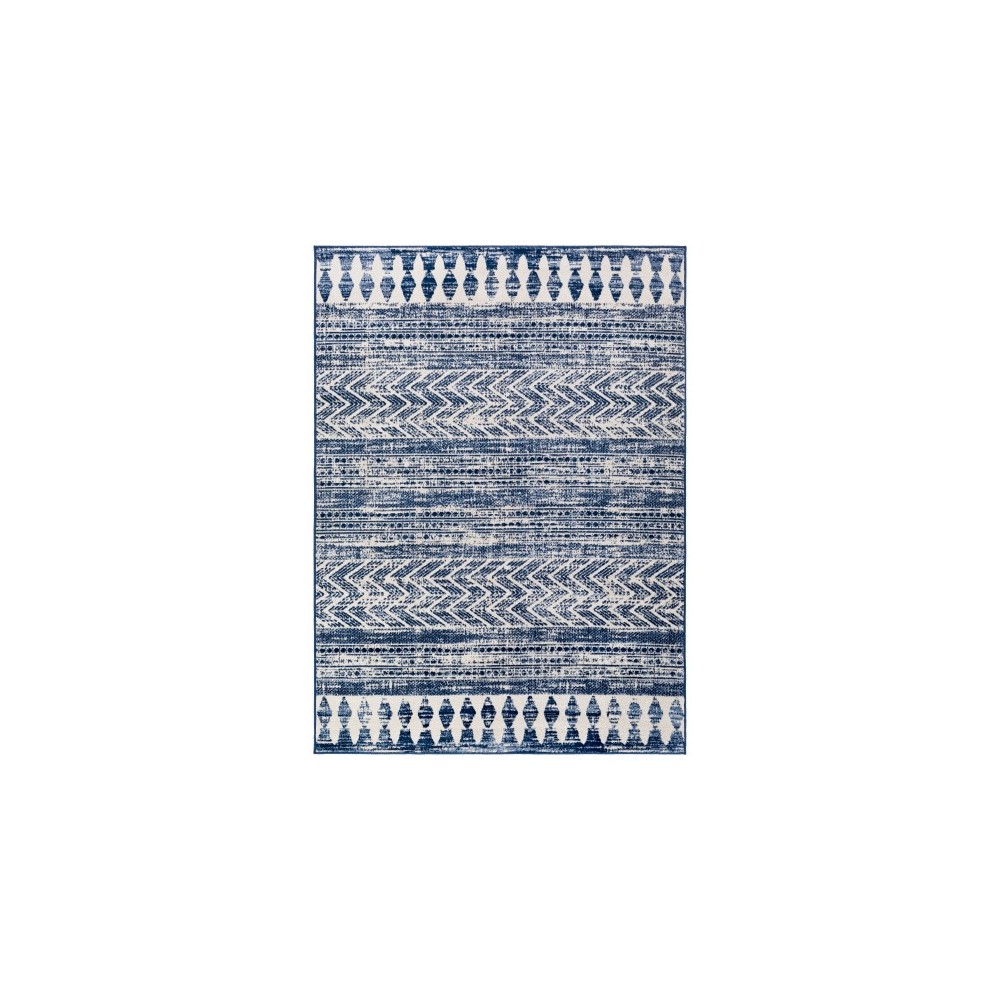 Surya Roma Rom-2397 Navy Rug 6'7" X 9'