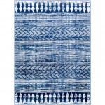 Surya Roma Rom-2398 Navy Rug 5'3" X 7'1"