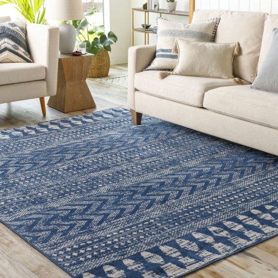 Surya Roma Rom-2398 Navy Rug 5'3" X 7'1"