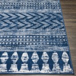 Surya Roma Rom-2398 Navy Rug 6'7" X 9'