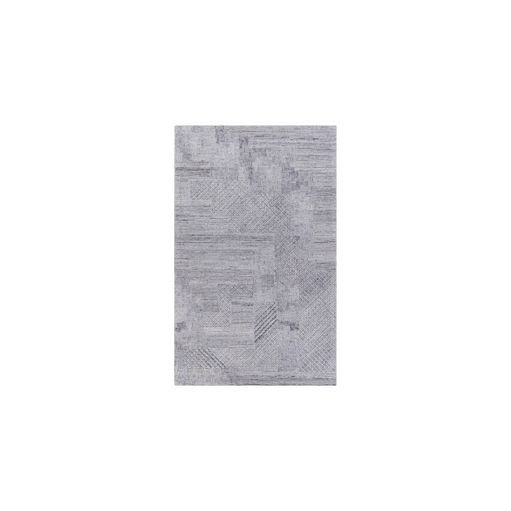 Surya Rosario Roa-2305 Charcoal Rug 5' X 7'6"