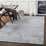 Surya Rosario Roa-2305 Charcoal Rug 5' X 7'6"