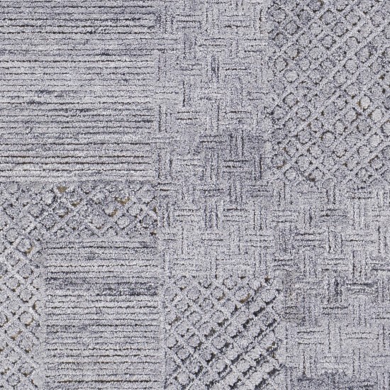 Surya Rosario Roa-2305 Charcoal Rug 5' X 7'6"