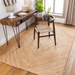 Surya Saba Light Olive Rug 5' X 8'