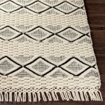Surya Saint Clair Sic-2301 Black Rug 2'6" X 8'