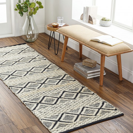 Surya Santa Barbara Sbb-2301 Cream Rug 2'6" X 8'