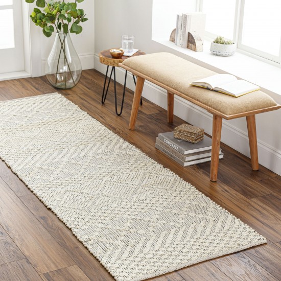 Surya Santa Barbara Sbb-2302 Cream Rug 2'6" X 8'