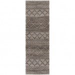 Surya Santa Barbara Charcoal Rug 2'6" X 8'