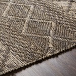 Surya Santa Barbara Charcoal Rug 2'6" X 8'