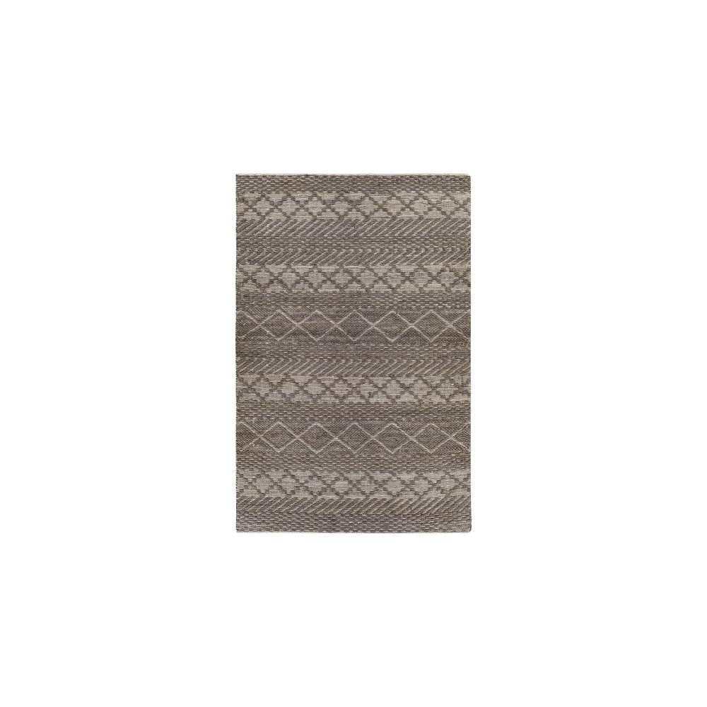 Surya Santa Barbara Charcoal Rug 5' X 7'6" Surya Santa Barbara Charcoal Rug 5' X 7'6"