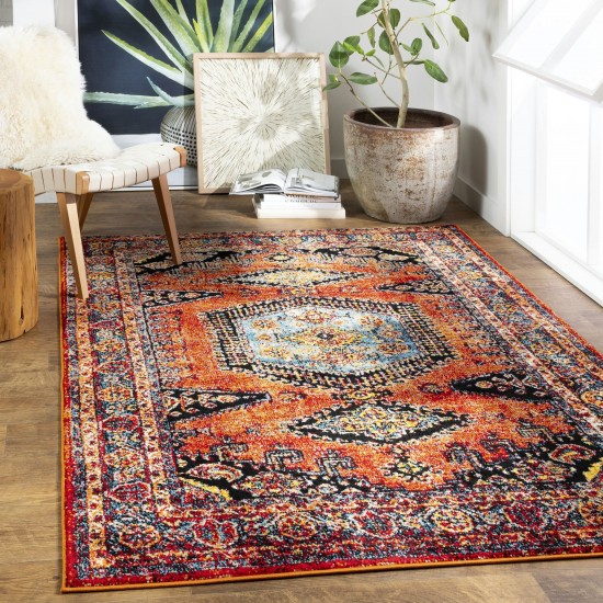 Surya Serapi Red Rug 5'3" X 7'3"