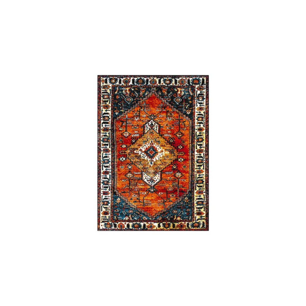 Surya Serapi Black Rug 5'3" X 7'3"