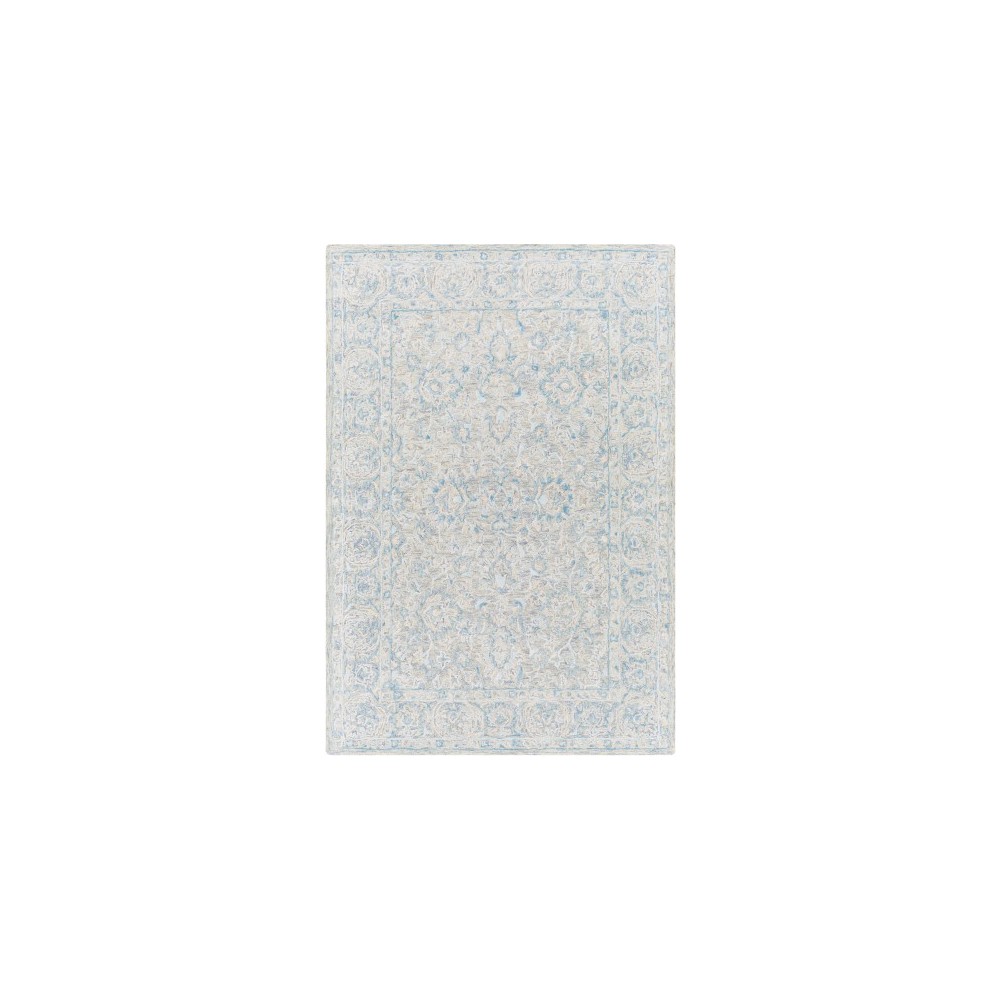 Surya Shelby Blue Rug 4' X 6' Surya Shelby Blue Rug 4' X 6'