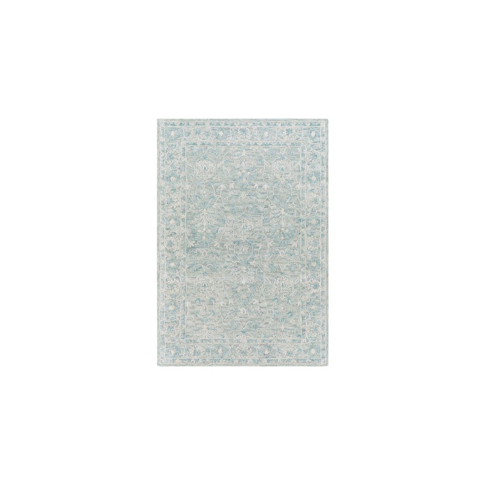 Surya Shelby Aqua Rug 4' X 6'