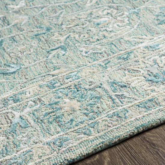 Surya Shelby Aqua Rug 4' X 6'