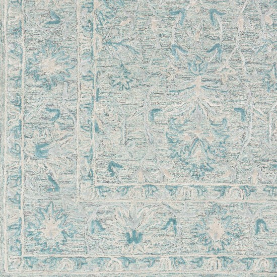 Surya Shelby Aqua Rug 4' X 6'